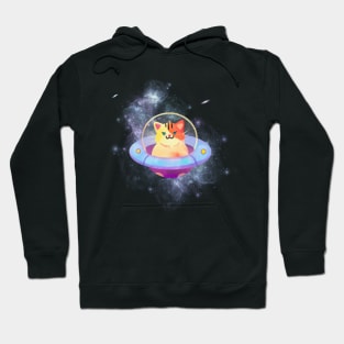 Cute Space Cat Hoodie